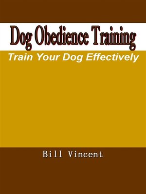 cover image of Dog Obedience Training